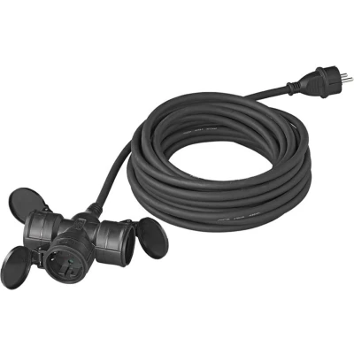 Afbeelding van Pro Plus Schuko Stekkerdoos 3 voudig 10 meter x 1.5 mm2