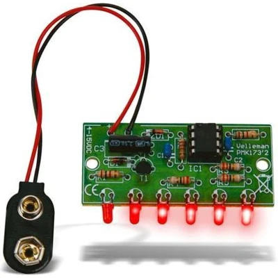 Afbeelding van Mini Chasereffect met 6 Leds
