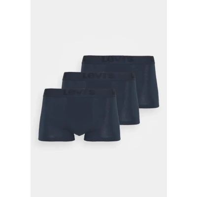 Afbeelding van Levi&#039;s Boxershorts 3 Pack Uni Donkerblauw maat S met Body fit Pasvorm Stretch Suitable Herenkleding