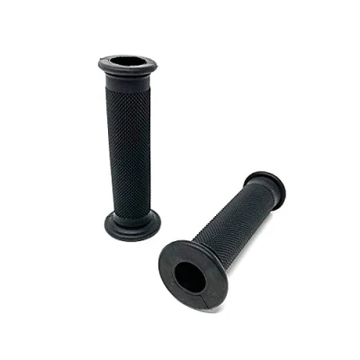 Afbeelding van Zwart rubber motorfiets handgrepen houder voor 22 mm 7/8&quot; stuur hoogwaardig paar