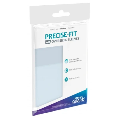 Afbeelding van Ultimate Guard Sleeves Precise Fit Oversized (40 stuks)
