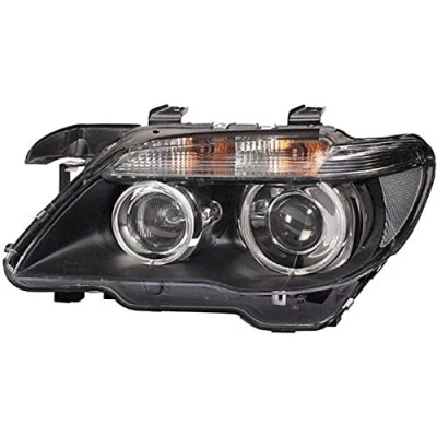 Afbeelding van HELLA 1ZS 009 044 531 Koplampen Links H10W, PY21W, D1S/H7, D1S, H7 Halogeen, Bi Xenon 12V Transparant voor rechtsrijdend verkeer