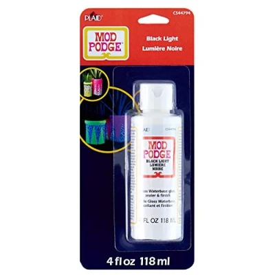 Afbeelding van Mod Podge Black Light Blue Lijm vernis en sealer in één 118 ml
