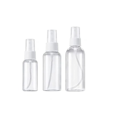 Afbeelding van Pubiao spuitfles, 3 stuks, 30 ml, 60 80 leeg, kunststof, verstuiver, transparant, lege herbruikbaar, spray, reizen, leeg