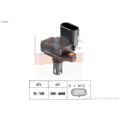 Afbeelding van Eps Inlaatdruk /MAP sensor / Luchtdruksensor hoogteregelaar 1.993.088
