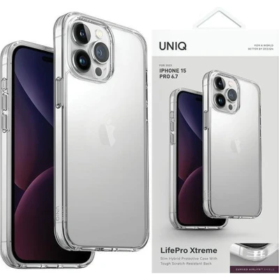 Afbeelding van UNIQ LifePro Xtreme case iPhone 15 Pro Max 6.7 transparant/kristalhelder