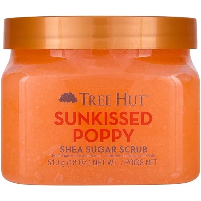 Afbeelding van Tree Hut Sunkissed Poppy Shea Sugar Body Scrub 510 gram