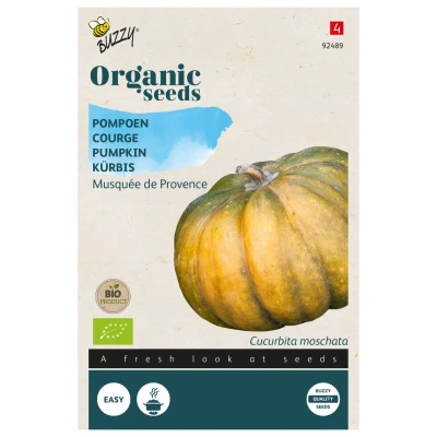Afbeelding van Pompoen Musquée de Provence Buzzy Organic (BIO) Muskaatpompoen, Cucurbita, Pompoenzaden, Eetbaar
