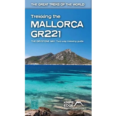 Afbeelding van Trekking the Mallorca GR221: Two way guidebook with real 1:25k maps: 12 different itineraries
