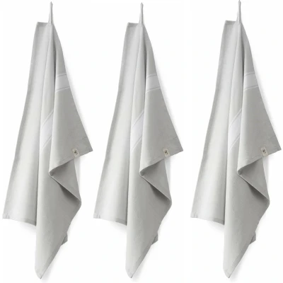 Afbeelding van Walra Theedoek Dry Up 50x70 100% katoen Licht Grijs 3 stuks