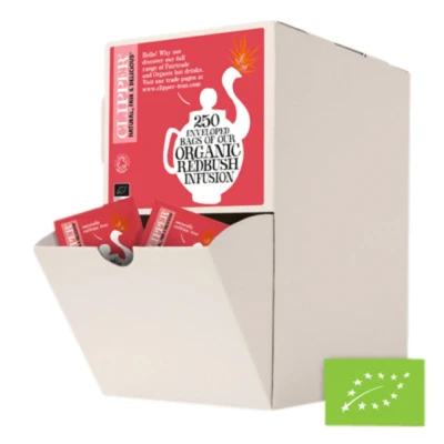 Afbeelding van Thee Clipper infusion redbush bio 250 zakjes