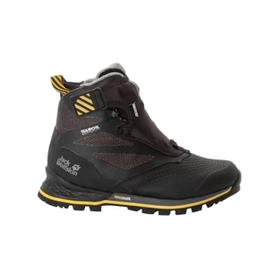 Afbeelding van Jack Wolfskin Dames 1995 Series Texapore Mid W middelhoog, Zwart Burly Geel Xt, 39 EU