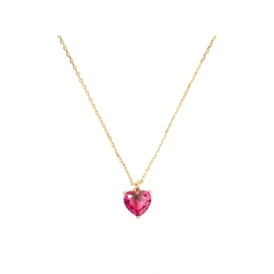 Afbeelding van kate spade new york JULY Heart Pendant Ketting, Dames, Maat: One Size, Red