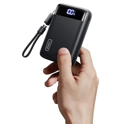 Afbeelding van INIU Powerbank, Mini formaat, 22,5 W, klein maar sterk, 20.000 mAh (USB C in &amp; out), PD3.0 QC4.0, externe mobiele telefoon accu&#039;s met zaklamp, compatibel iPhone 15 14 13 Pro Max Samsung S23,