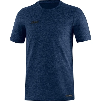Afbeelding van T shirt Premium Basics Marine gemeleerd / 3XL