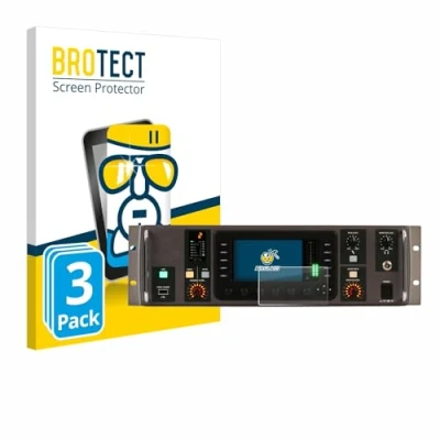 Afbeelding van BROTECT Screenprotector voor Behringer X32 Rack Folie Beschermfolie Beschermglas transparant (3 Stuks)