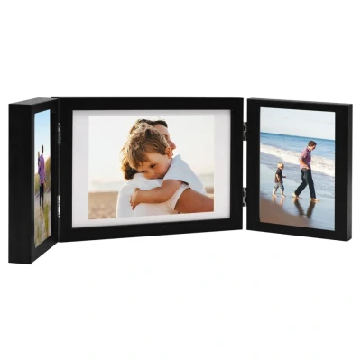 Afbeelding van Fotolijst drieluik 28x18 cm+2x(13x18 cm) zwart