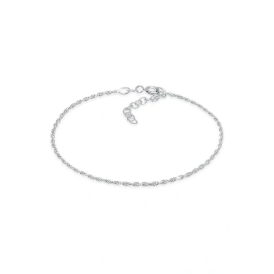 Afbeelding van Elli Basic Armband, Dames, Maat: 16, Silber