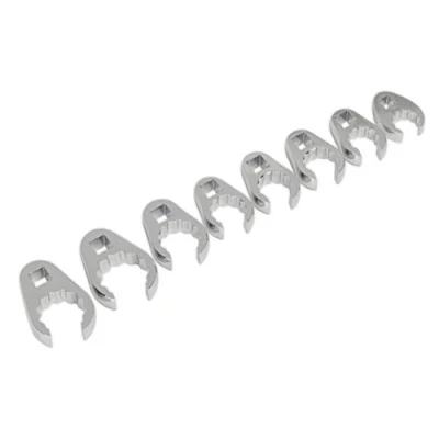 Afbeelding van SEALEY ak5981 carré 1/2 Drive métrique clé Pied de Corneille (8 pièces)