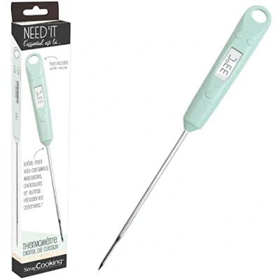Afbeelding van SCRAPCOOKING 5179 digitale voedselthermometer/pet 27 x 5 2 cm, meerkleurig