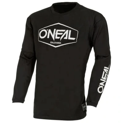 Afbeelding van Oneal Element Cotton Hexx V.22 Motorcross Trui, zwart wit, afmeting M voor man