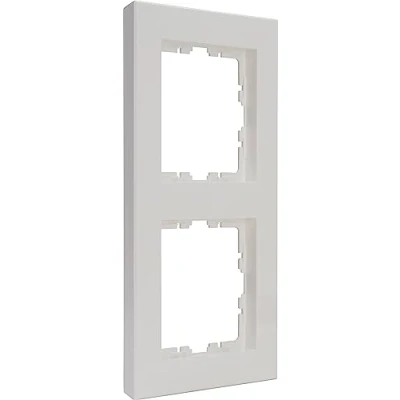 Afbeelding van Kopp HK07 PURE afdekraam 1 voudig, kleur: arctisch wit mat (10 stuks)