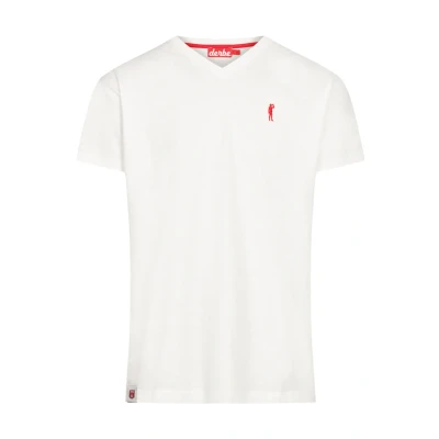 Afbeelding van Derbe Kippes Tshirt basic, Heren, Maat: Large, Off white