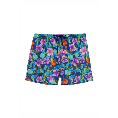 Afbeelding van HOM Balata Zwemshorts, Heren, Maat: Small, Navy print