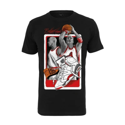 Afbeelding van Mister Tee Ballin HARD 1991 Tshirt print, Heren, Maat: 4XL, Black