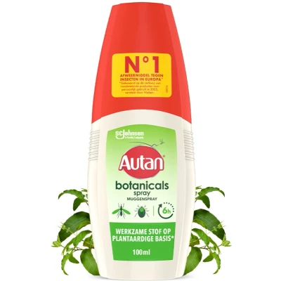 Afbeelding van 6x Autan Botanicals Spray 100 ml