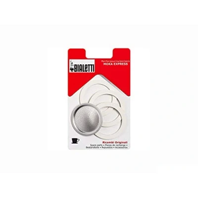 Afbeelding van Bialetti Moka Express vervangende filter/pakking set, 1 kopje (Pack van 3)