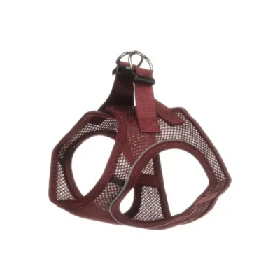 Afbeelding van Flamingo Step Go Bento Harnas Aubergine, L (A:32 37 cm, B:42 46 3 mm), Comfortabel en Verstelbaar, Ideaal voor Cocker Spaniël, Beagle, Shetland Sheepdog, Franse Bulldog, enz.