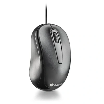 Afbeelding van NGS EASY DELTA Optisch bedrade muis voor de computer, 1200 DPI, met USB aansluiting en 3 knoppen