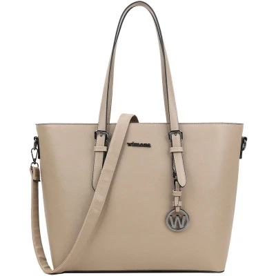 Afbeelding van Wimona Laptoptassen KyaraOne taupe