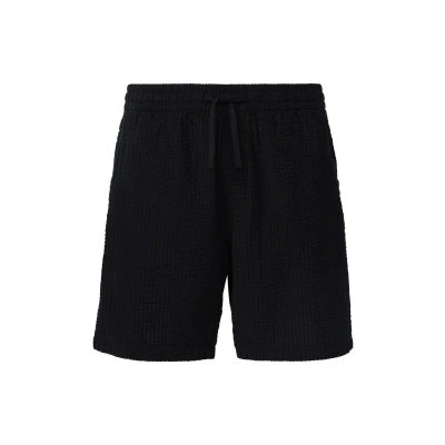 Afbeelding van QS Webjogger Shorts, Heren, Maat: Large, Schwarz