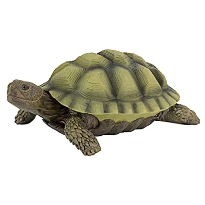 Afbeelding van Design Toscano Gilbert, de boksschildpad, tuindecoratie, dierenbeeld, polyhars, volle kleur, 22,75 cm