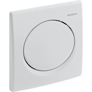 Afbeelding van Geberit bedieningsplaat voor urinoir pneum bediening model samba wit 241 319 11 1