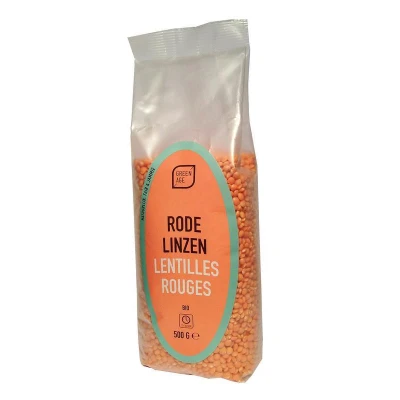 Afbeelding van GreenAge Rode Linzen 500 gram