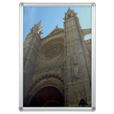 Afbeelding van Franken BS0703 Wissellijst Papierformaat: DIN A2 (b x h d) 45 62.4 1.2 cm Zilver