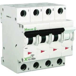 Afbeelding van Eaton Inst. Automaat PLS6B163N 16A 3P+N B Kar. 6Ka
