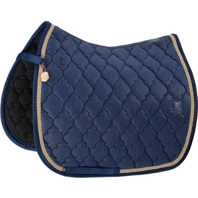 Afbeelding van Eskadron Zadeldekje Heritage Cotton Glitter Veelzijdig True Blue