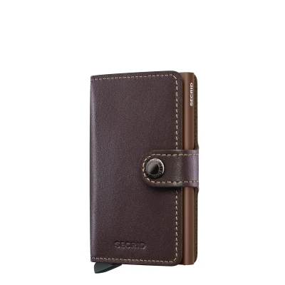 Afbeelding van Secrid Miniwallet chocolate pasjeshouder