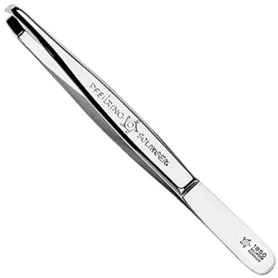 Afbeelding van Pfeilring Pincet vernikkeld, gebogen, 9 cm