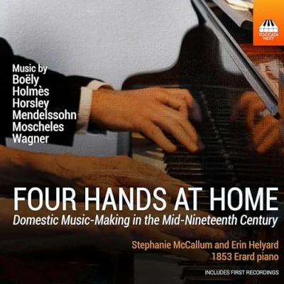 Afbeelding van Erin Helyard, Stephanie McCallum Four Hands At Home: Domestic Music Making In The (CD)