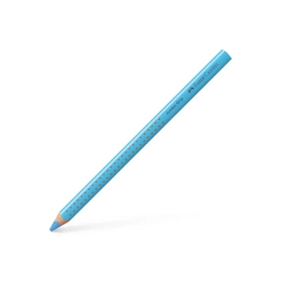 Afbeelding van 12x Kleurpotlood Faber Castell Jumbo GRIP 47 lichtblauw