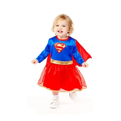 Afbeelding van AMSCAN Supergirl kostuum voor baby&#039;s 86/92 (18 24 maanden)