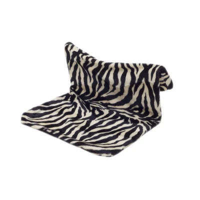Afbeelding van Radiator hangmat Bonfire zebra zwart/wit