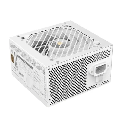 Afbeelding van Mars Gaming MPB550SI, ATX Voeding PC 550W, 7 Jaar Garantie, 80Plus Bronze 230V, 90% Efficiëntie, SI Extreme Silence Ventilator met Koperen Kern, AI2 RPM, DC en SMD Technologieën, Wit
