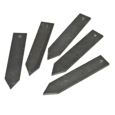 Afbeelding van Plantenlabel 5 stuks (15 cm, Hout, Leisteen look)
