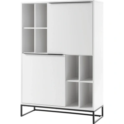 Afbeelding van Nova Design Lille Opbergkast Mat Wit